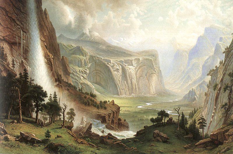 The Domes of the Yosemites, Albert Bierstadt